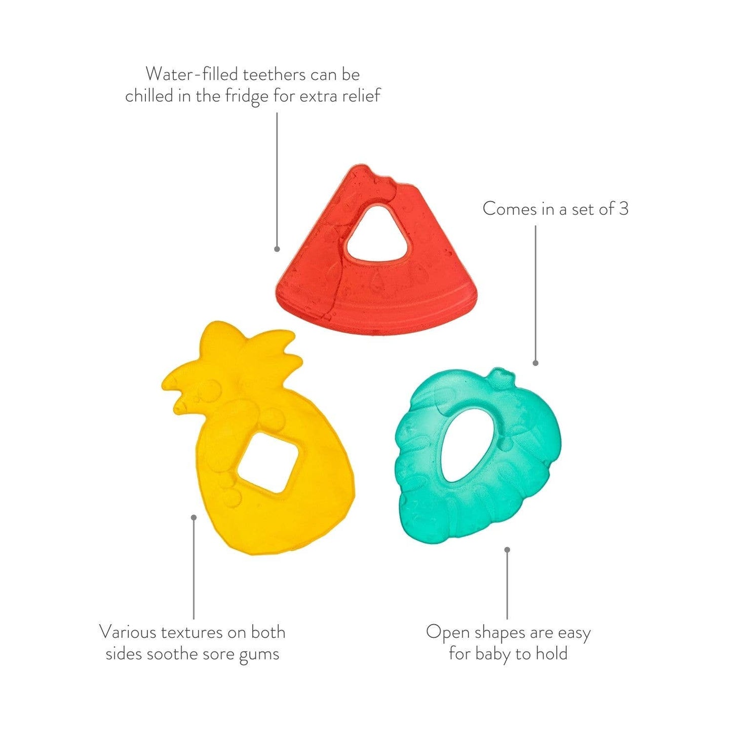 Cutie Coolers™ Water Filled Teethers