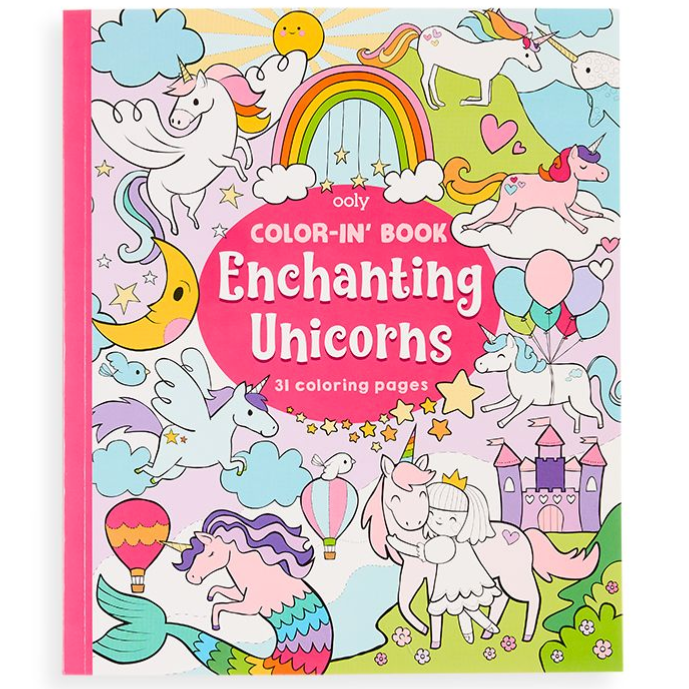 Coloring Book | Enchanting Unicorns