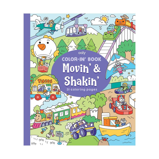 Coloring Book | Movin' & Shakin'