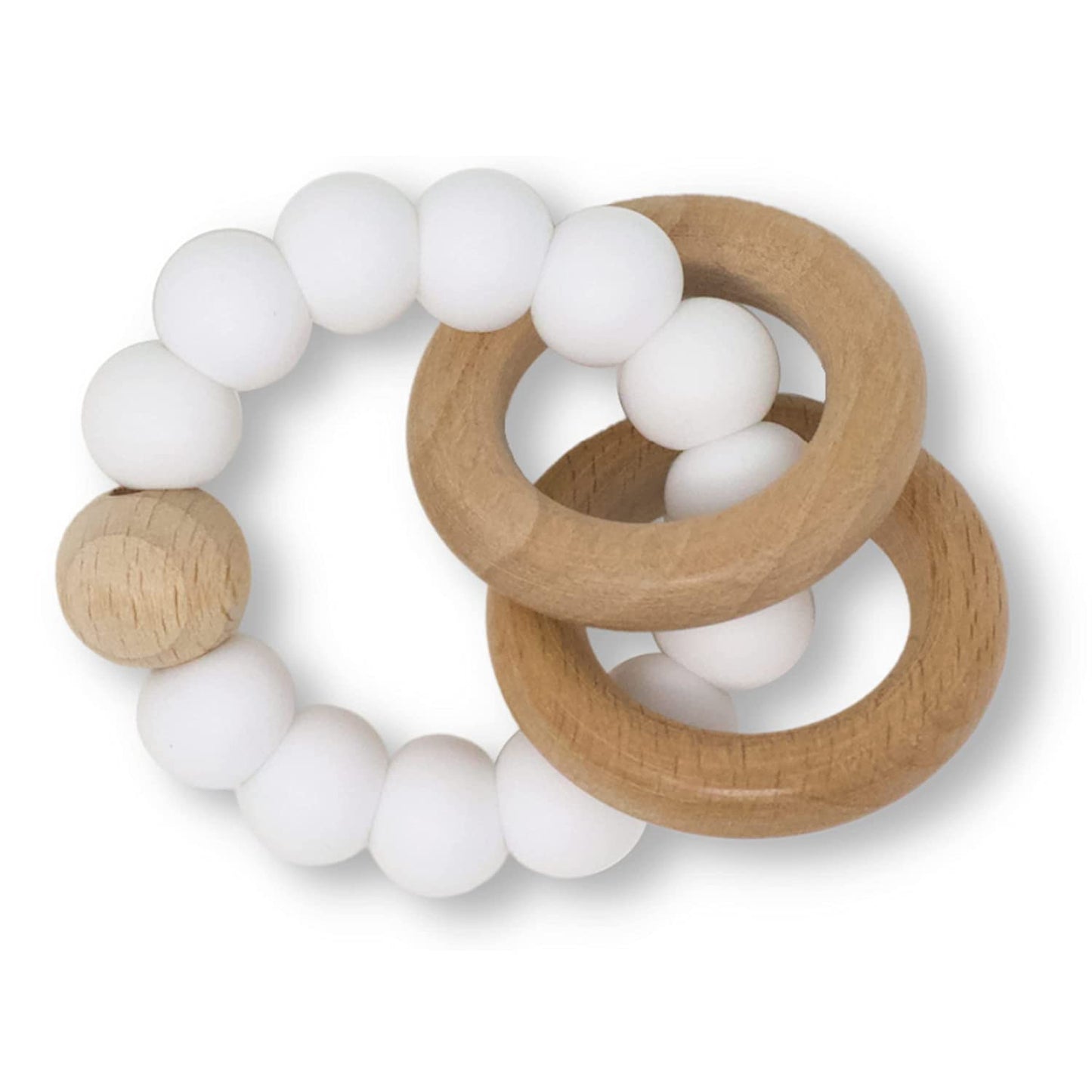 Ring Teether | White