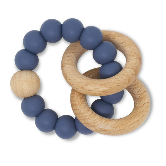 Ring Teether | Navy