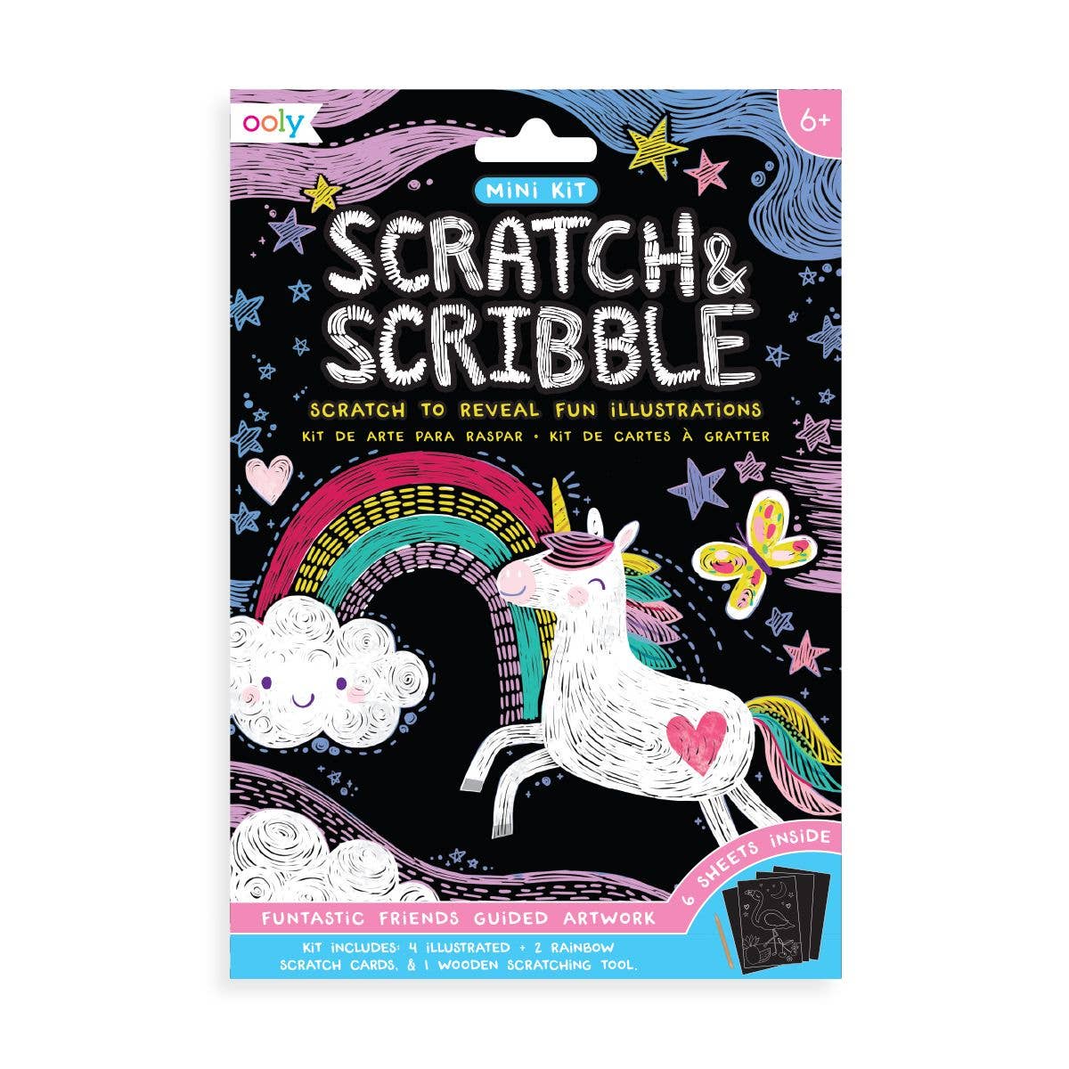 Mini Scratch & Scribble | Funtastic Friends