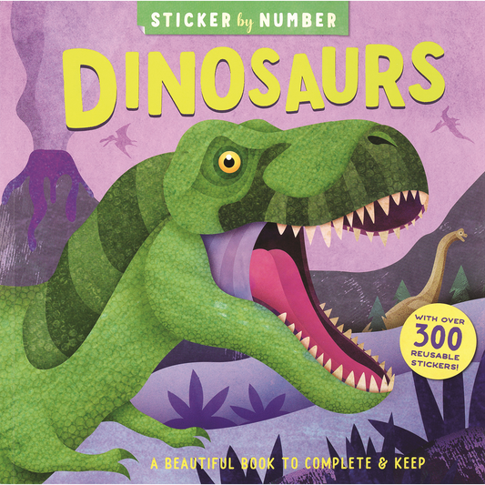 Sticker by Number | Dinosaurs
