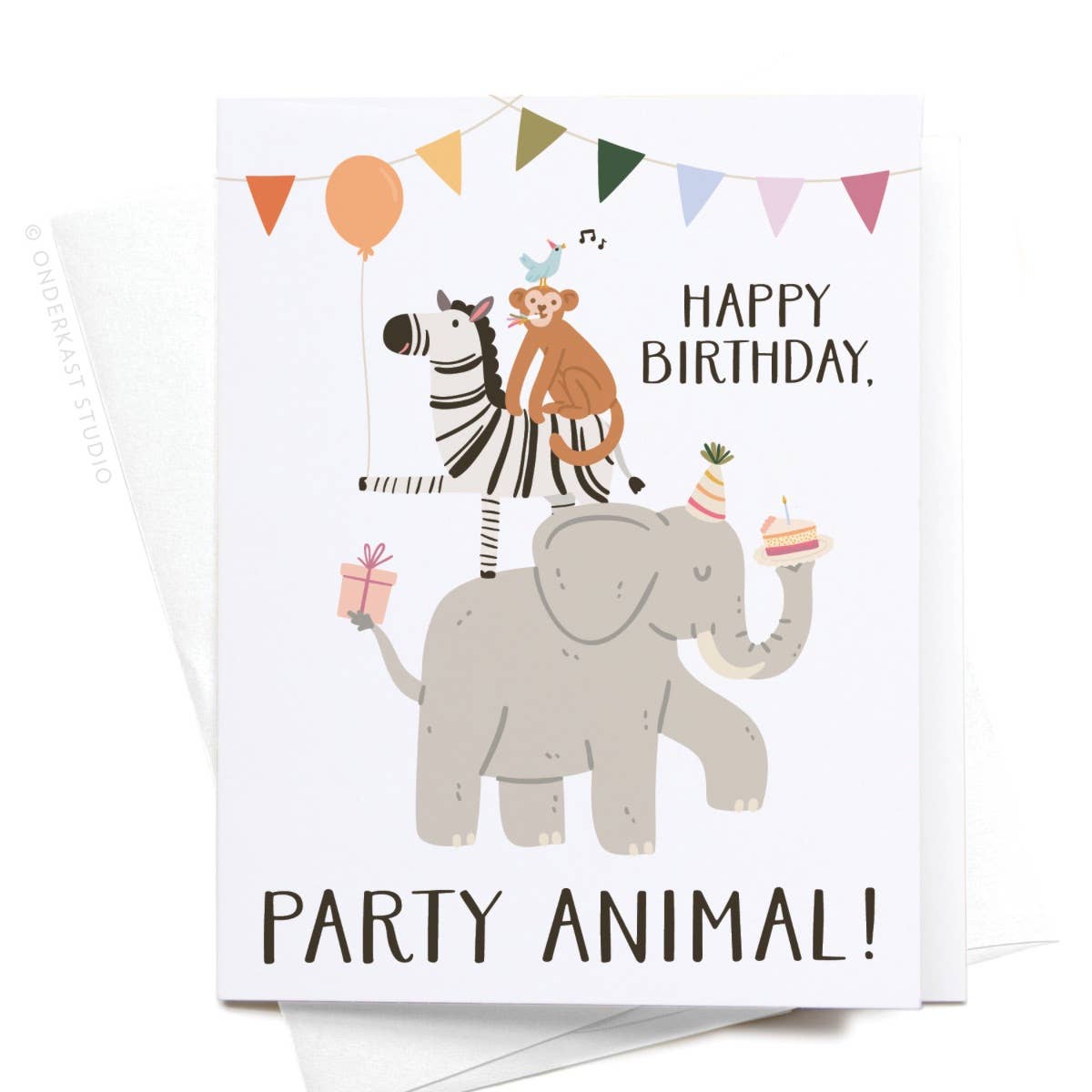 Happy Birthday Party Animal Card